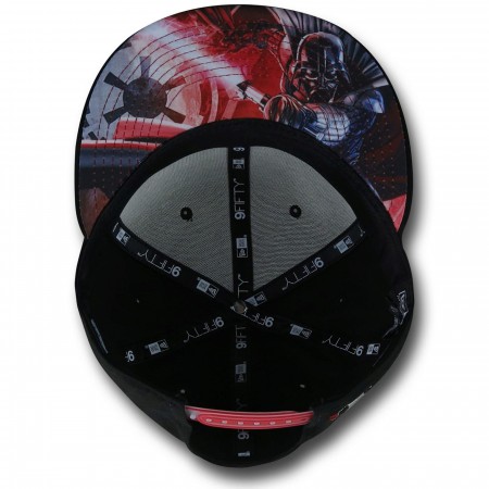 Star Wars Vader Sublimated Brim 9Fifty Snapback Cap