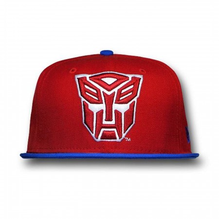 Transformers Autobot Red & Blue 9Fifty Snapback Hat