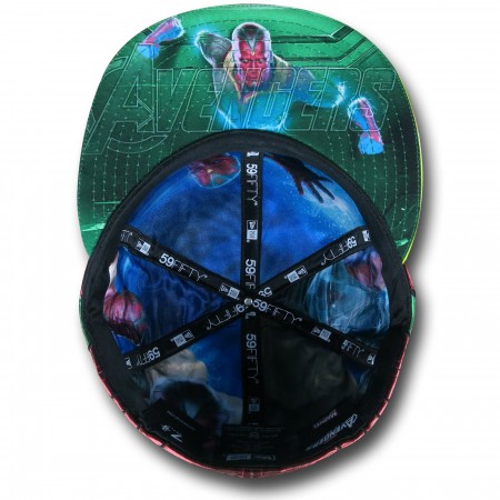 Avengers AoU Vision Armor 59Fifty Cap