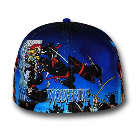 Wolverine All Over Print 59Fifty Cap