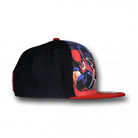 Wolverine Atlanta Hawks 59Fifty Flat Billed Cap