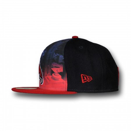 Wolverine Atlanta Hawks 59Fifty Flat Billed Cap