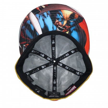 Wolverine Classic Costume Armor 59Fifty Hat