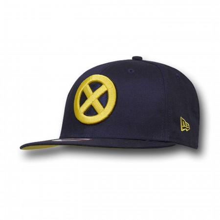 X-Men 9Fifty Symbol Blue Snapback Flat Bill Cap