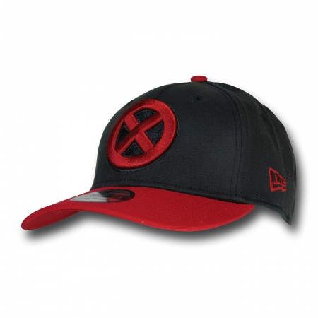 X-Men Symbol Red Bill Black 39Thirty Cap