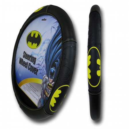 Batman Symbol Steering Wheel Cover