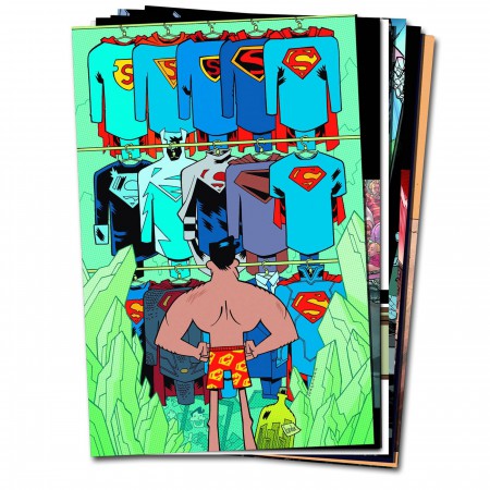 Superman Comic Book Binge Variant Pack for July