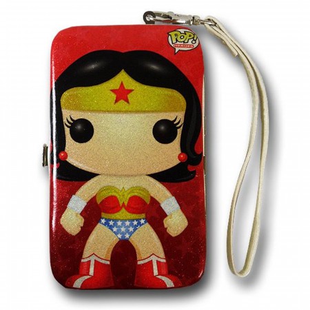 Wonder Woman POP iPhone 4 Wallet With Strap