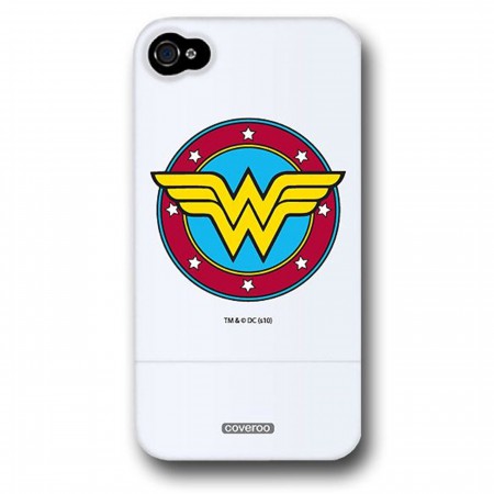 Wonder Woman Symbol iPhone 4 & 4S Slider Case