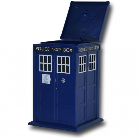 Doctor Who Electronic Light & Sound Tardis Cookie Jar