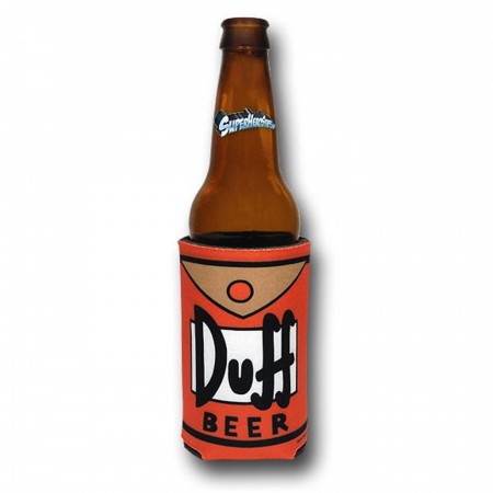 Simpsons Duff Beer Can and Bottle Cooler