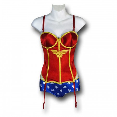 Wonder Woman Women's Corset & Panty Set