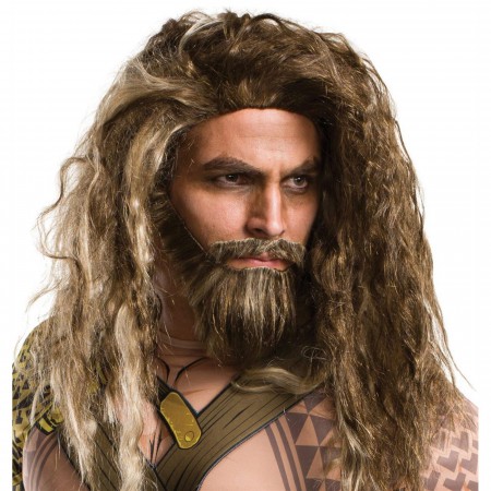 Aquaman Hair and Beard Wig Set