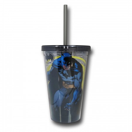 Batman 16oz Cold Cup with Reusable Ice Cubes