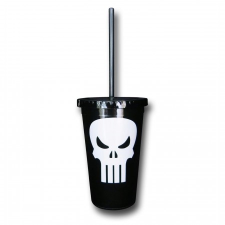 Punisher Symbol 18oz Acrylic Cold Cup