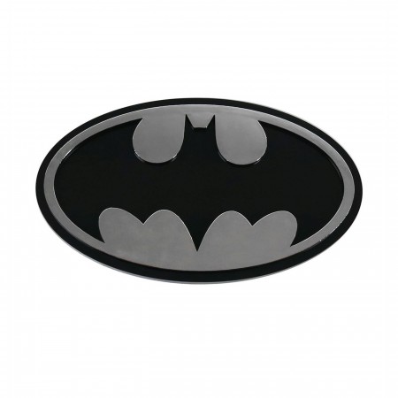 Batman Chrome and Black Symbol Car Emblem