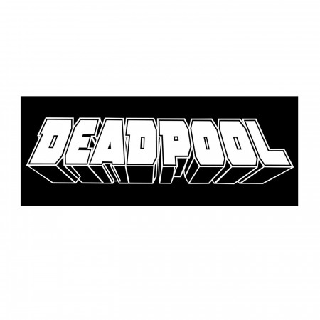 Deadpool Logo White Decal