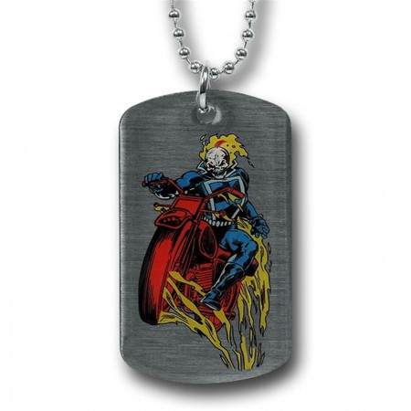 Ghost Rider Double-Sided Dog Tag