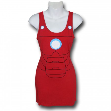 Iron Man Rescue Costume Women's Tank Dress