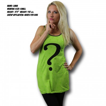 Riddler Women's Costume Tank Dress