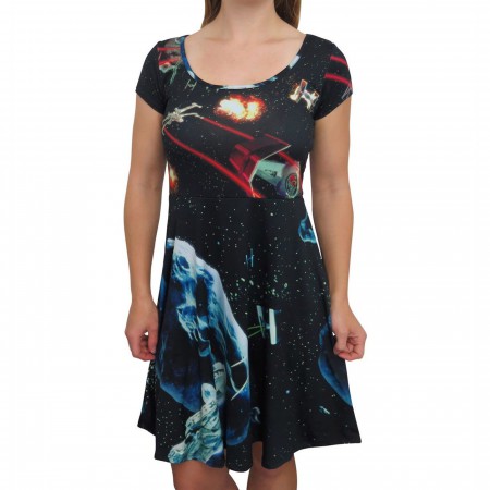 Star Wars Dog Fight Women's Dress