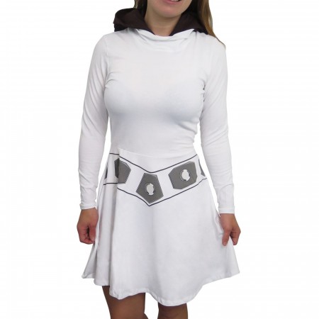 Star Wars Leia Hooded Women's Skater Dress