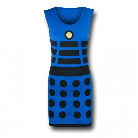 Doctor Who Blue Dalek Women's Dress