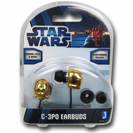 Star Wars C3PO Head Earbuds
