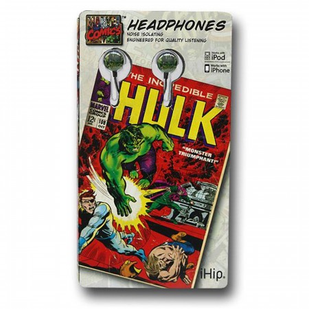 Hulk Retro Image Noise Isolating Earphones