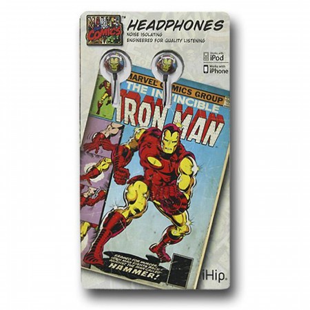 Iron Man Retro Image Noise Isolating Earphones