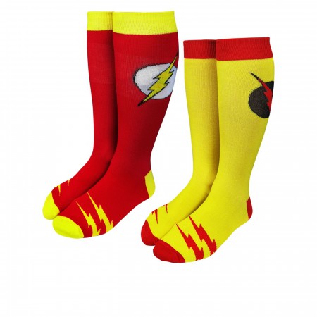 Flash & Reverse Flash Crew Sock 2-Pair Pack