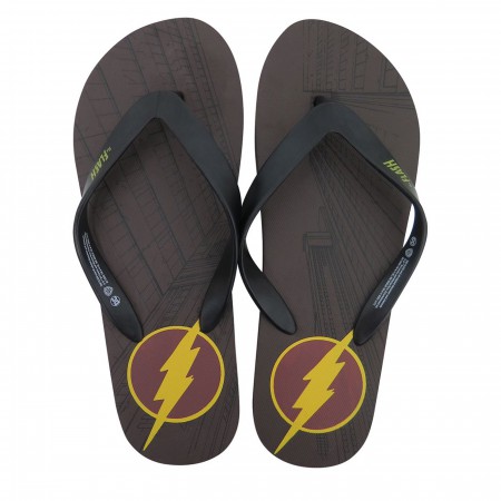 Flash Symbol Men's Flip Flops