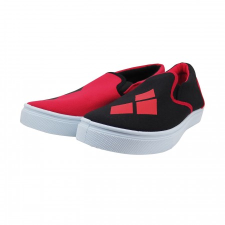 Harley Quinn Logo Women's Slip On Sneakers