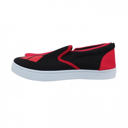 Harley Quinn Logo Women's Slip On Sneakers