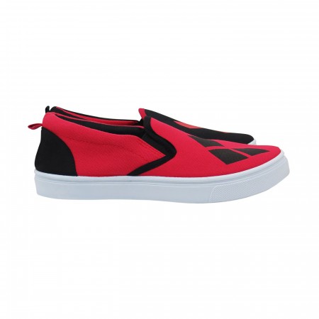 Harley Quinn Logo Women's Slip On Sneakers