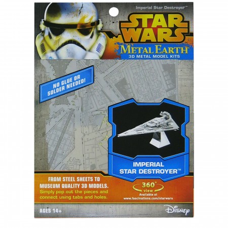 Star Wars Star Destroyer Metal Earth Model Kit