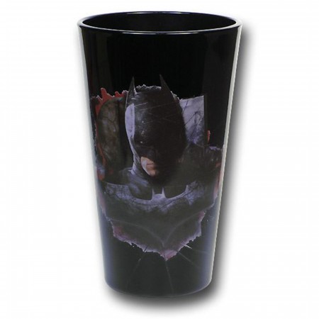 Dark Knight Rises Black Glass Pint Set