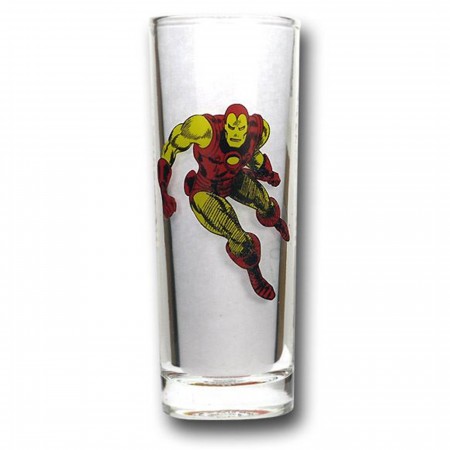 Iron Man Glass Shooter Set