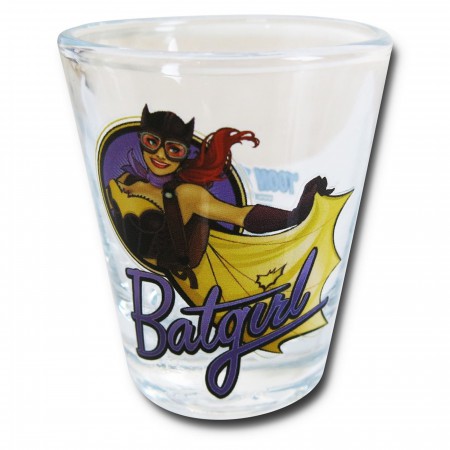 Batgirl DC Bombshell Mini Glass