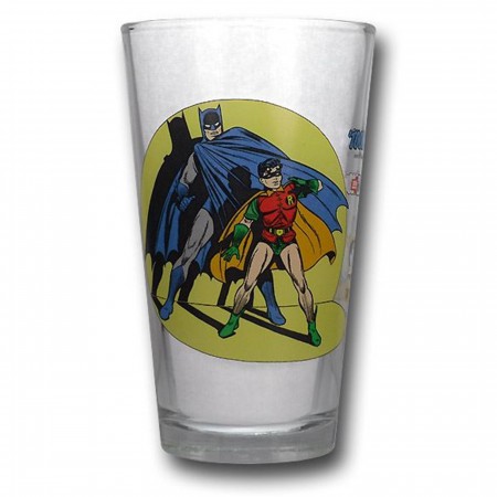 DC 75th Anniversary Batman and Robin Pint Glass
