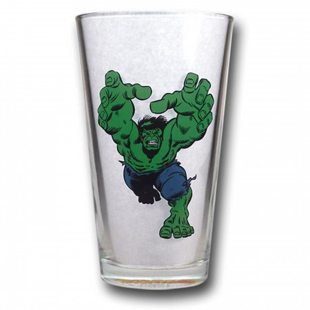 Hulk Lunging Pint Glass