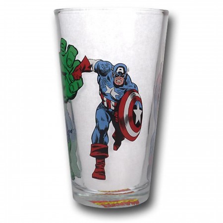 Marvel Wrap Around Image Pint Glass