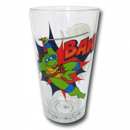 TMNT Action Pint Glass Set of 4