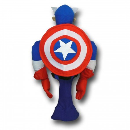 Captain America Figure Golf Club Cover