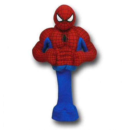 Spiderman Figure Golf Club Cover