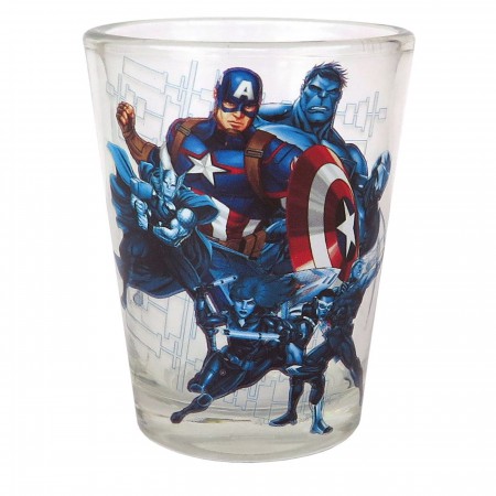 Avengers Mini Glass 4-Pack