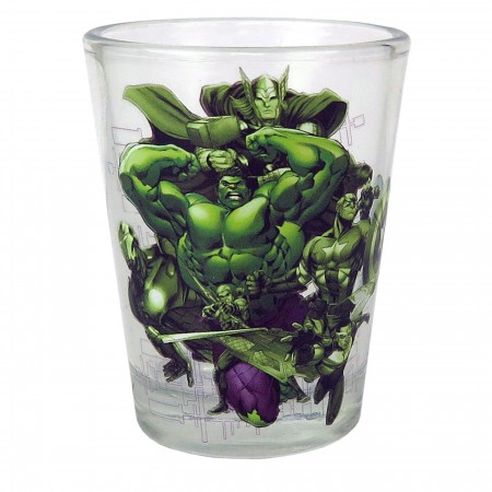 Avengers Mini Glass 4-Pack