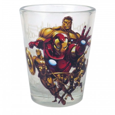 Avengers Mini Glass 4-Pack
