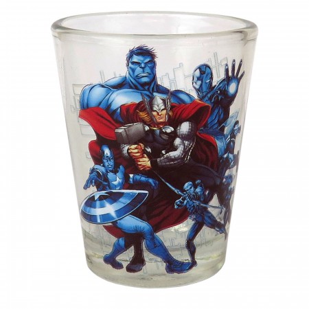 Avengers Mini Glass 4-Pack