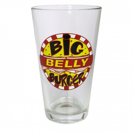 Arrow Big Belly Burger Pint Glass